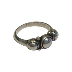 Georg Jensen Sterling Silver Ring 'No 3'
