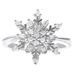 0.50 Carat Diamond 14k White Gold Custom Engagement Ring