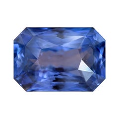 33, 04 Carat Natural Sri Lankan Radiant Intese Blue Sapphire No Heat