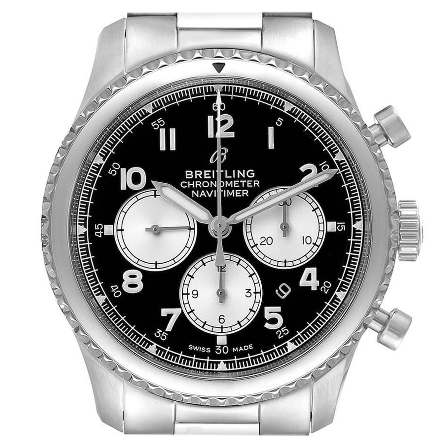 Breitling Navitimer GMT Stratos Grey Limited Edition Watch AB0441