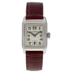 Vintage Ollendorff Classic Watch Ref 3865 14k White Gold Case Manual 