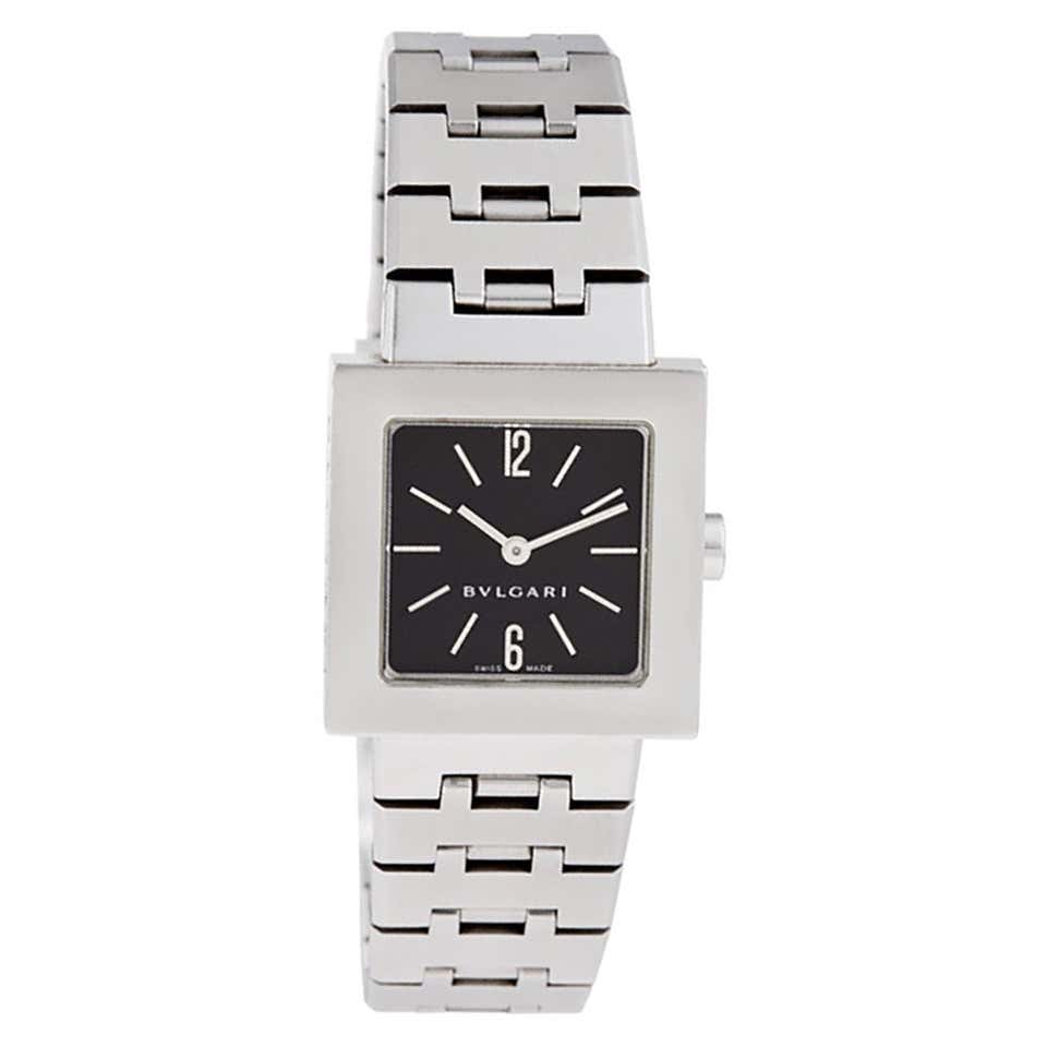 Bvlgari Assioma Watch Ref AA35S Stainless Steel Case Quartz at 1stDibs