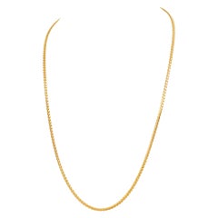 Curb Link Neklace in 14k Yellow Gold, Necklace