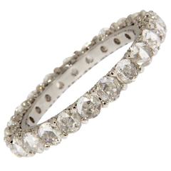 Jona Diamond Gold Eternity Band Ring 6