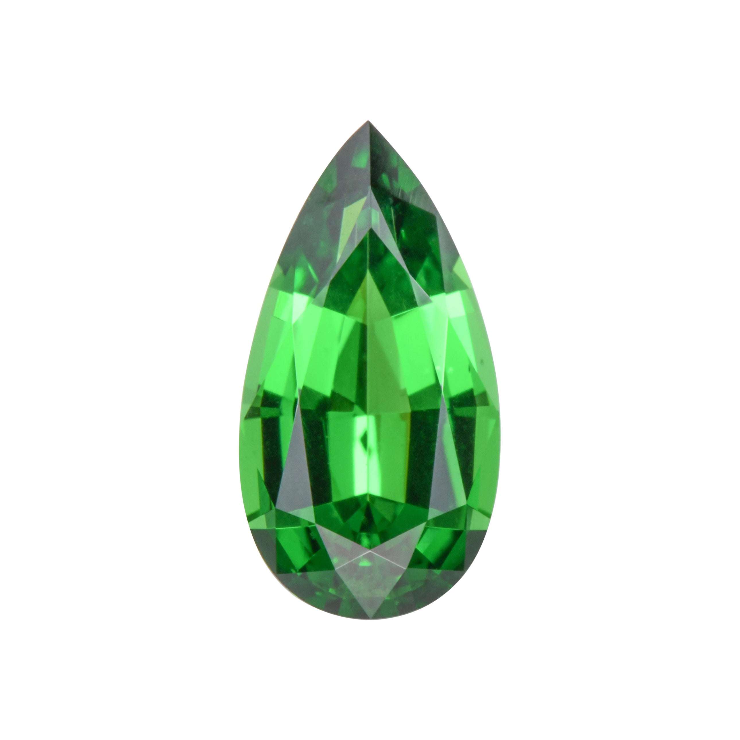 Superb 2.04 carat Tsavorite Garnet pear shape unmounted gem, offered loose to a fine gemstone collector.
Dimensions: 11.50 x 6.10 x 4.10 mm
Returns are accepted and paid by us within 7 days of delivery.
We offer supreme custom jewelry work upon