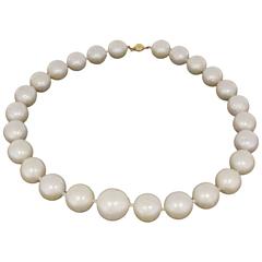 A Beautiful South Sea Pearls Necklace