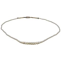 Art Nouveau Oriental Pearls Necklaces 3