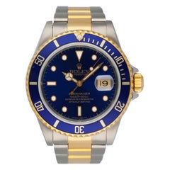 Rolex Submariner Datum 16613 Herrenuhr Box & Papiere