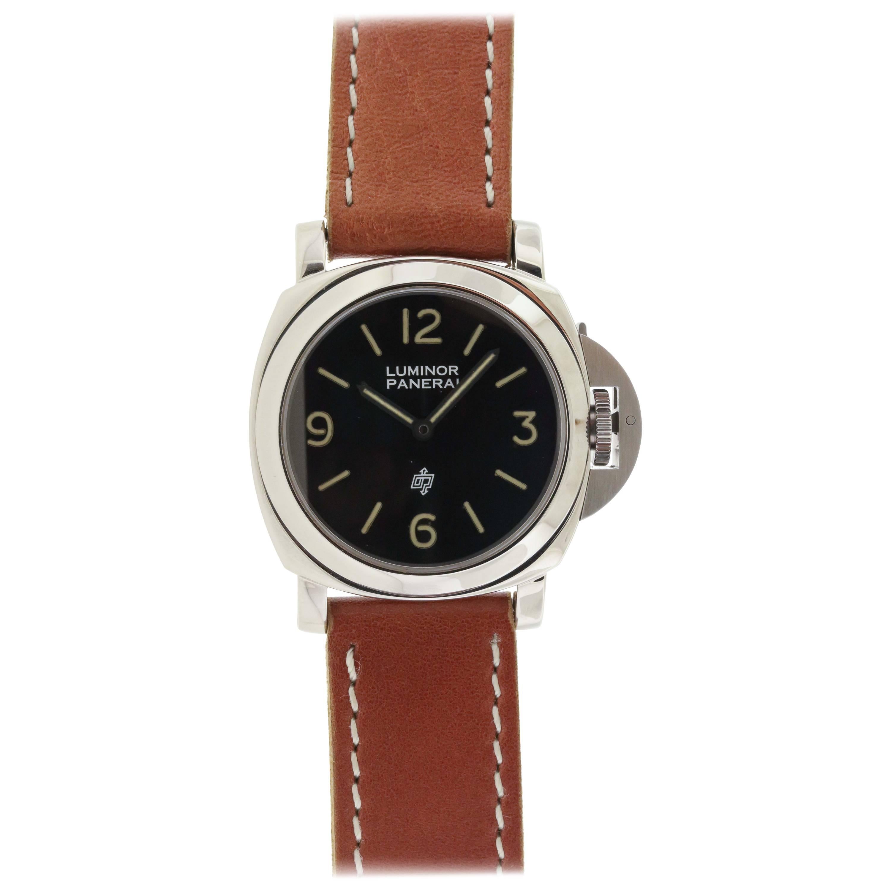 Pre-Vendome Luminor Panerai Stainless Steel Wristwatch Ref 5218-201/A