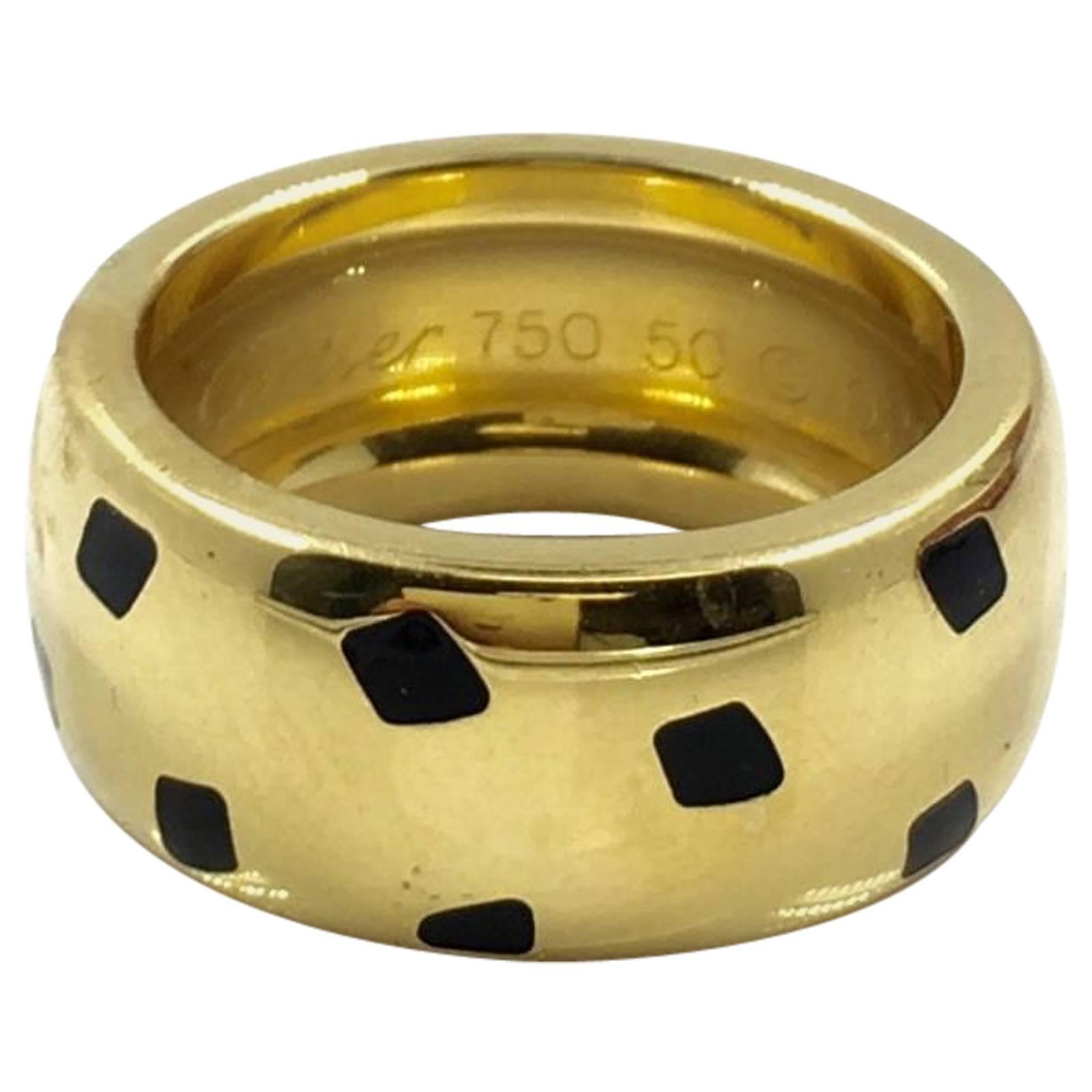 Cartier Pelage Panthere Ring Yellow Gold