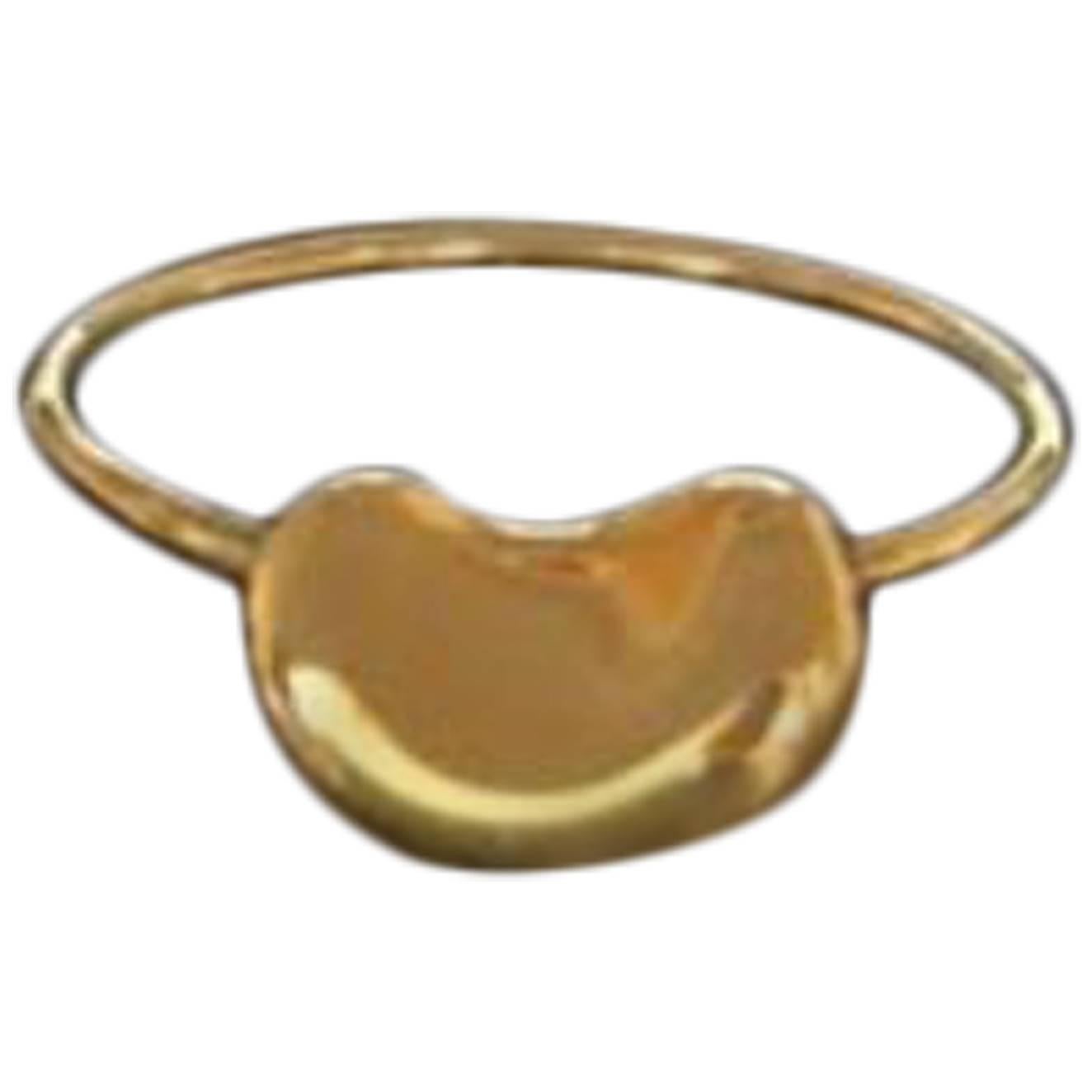Tiffany & Co. Elsa Peretti Gold Bean Ring 