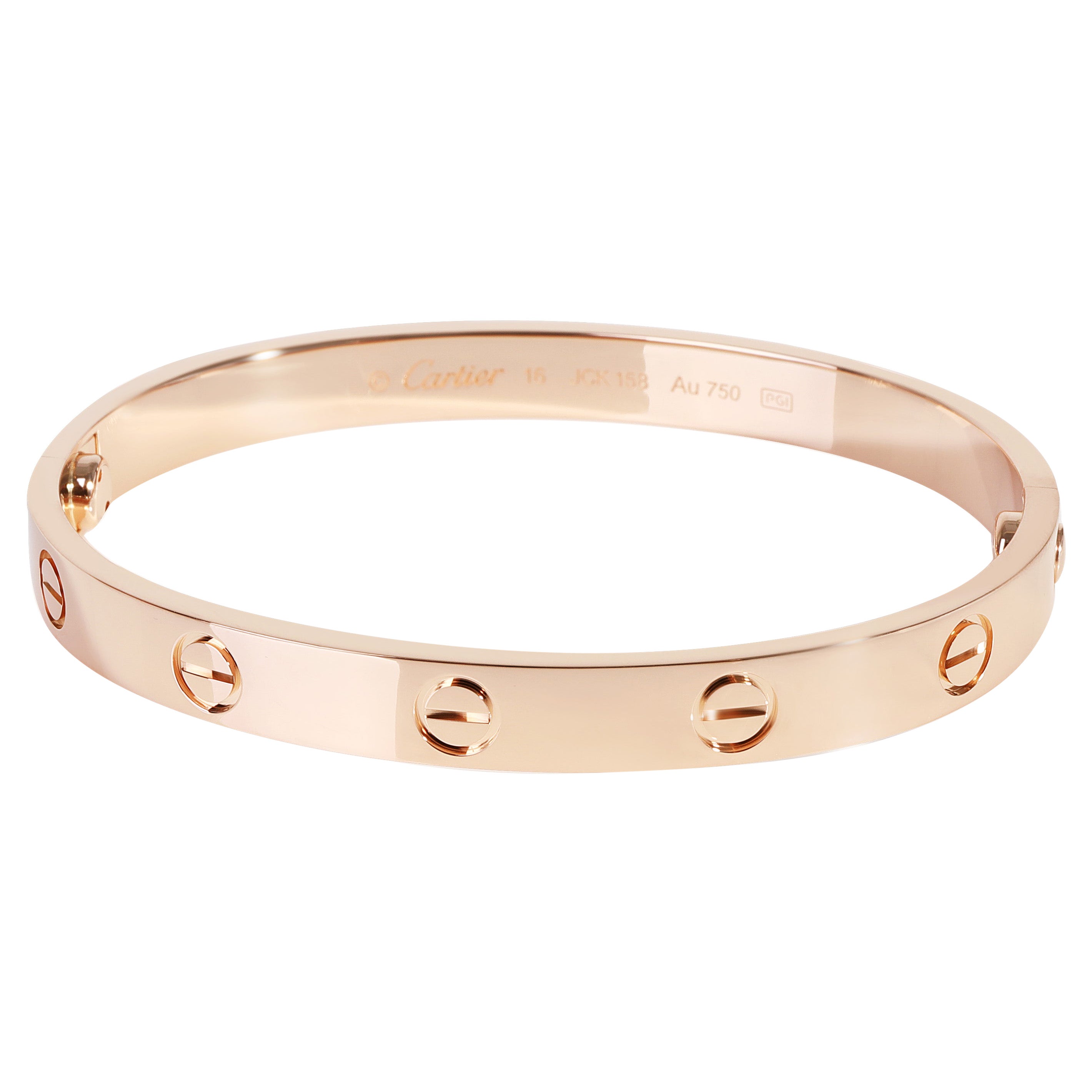 Cartier Love Bracelet in 18K Rose Gold