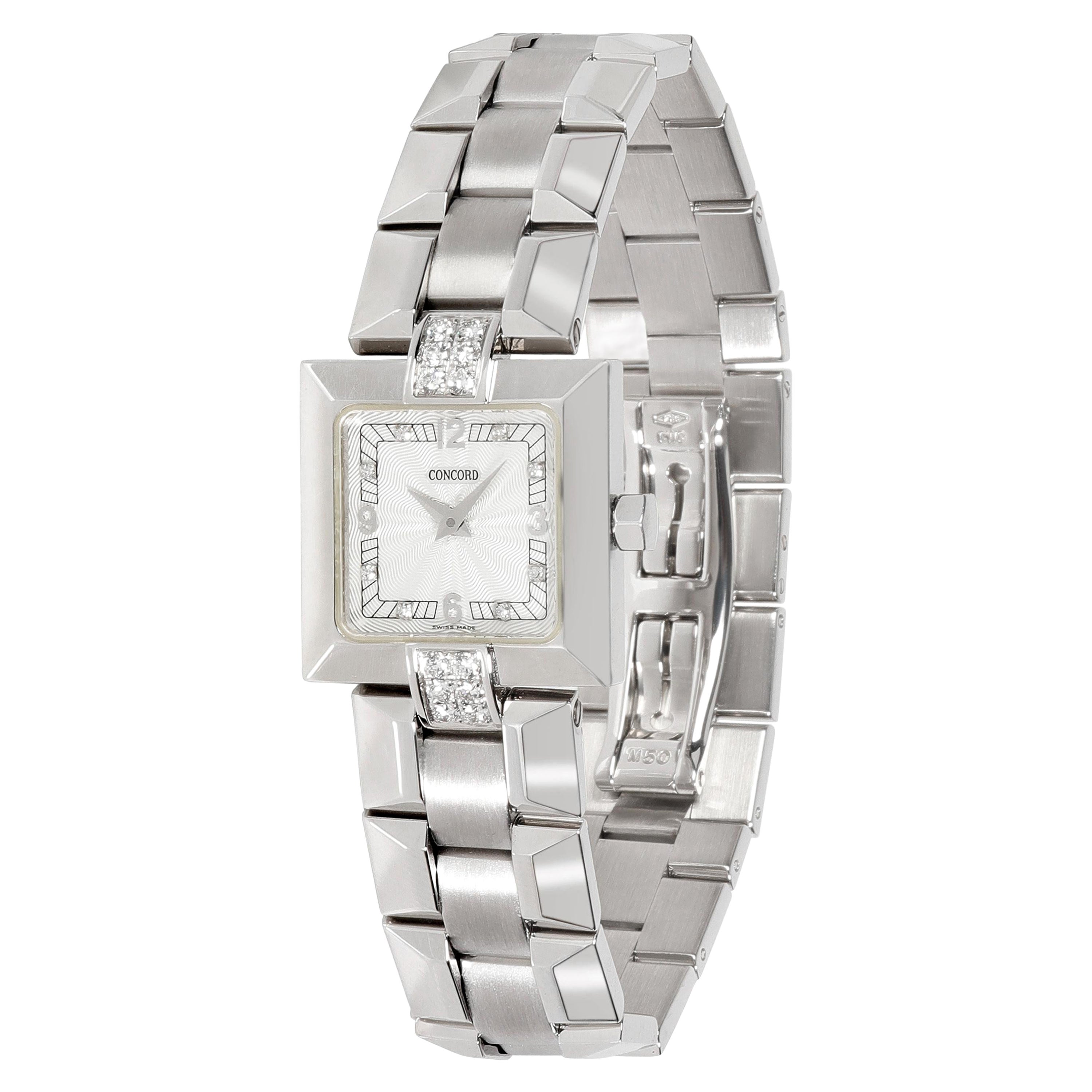 Concord La Scala 0308184 Women's Watch in 18kt White Gold