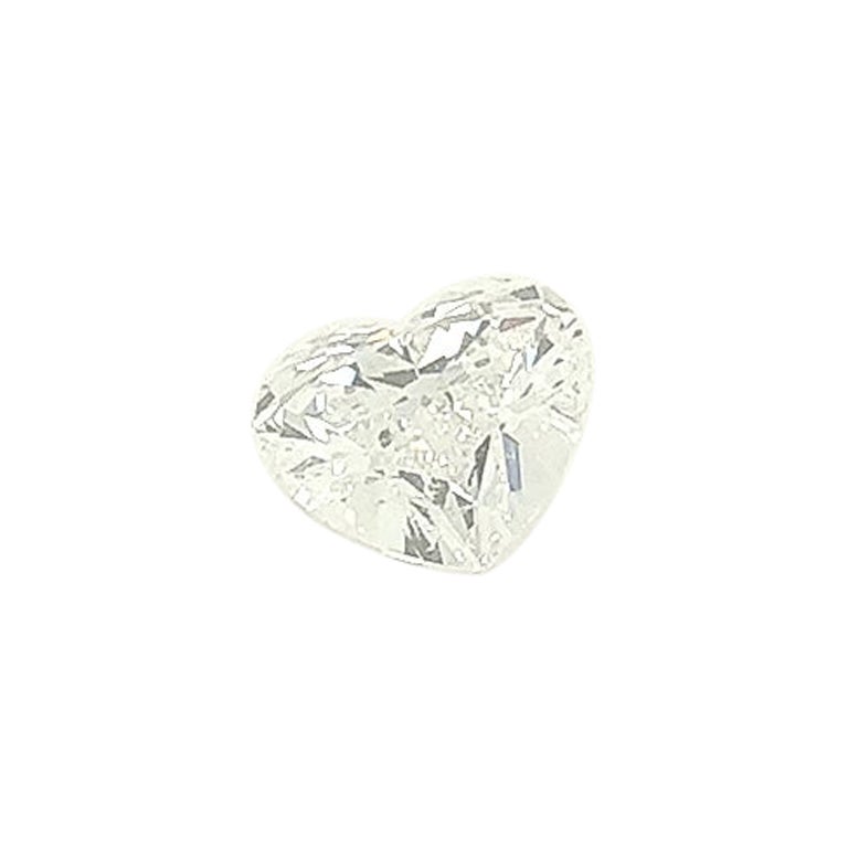 GIA Certified 1.50 Carat Heart Shape F SI2 GIA #2195415666  For Sale