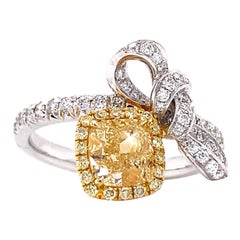 Emilio Jewelry GIA Certified 1.24 Carat Diamond Ring 