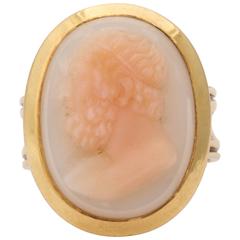 Early 20th Century Cameo Gold Ring