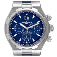 Orologio Vacheron Constantin Overseas Chronograph Quadrante Blu 49150