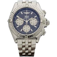 Breitling Stainless Steel Crosswind Chronograph Automatic Wristwatch