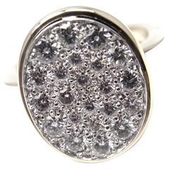 Cartier Dinh Van Diamond Platinum Gold Ring 1