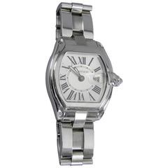 Cartier Lady's Stainless Steel Roadster Wristwatch Ref 2675