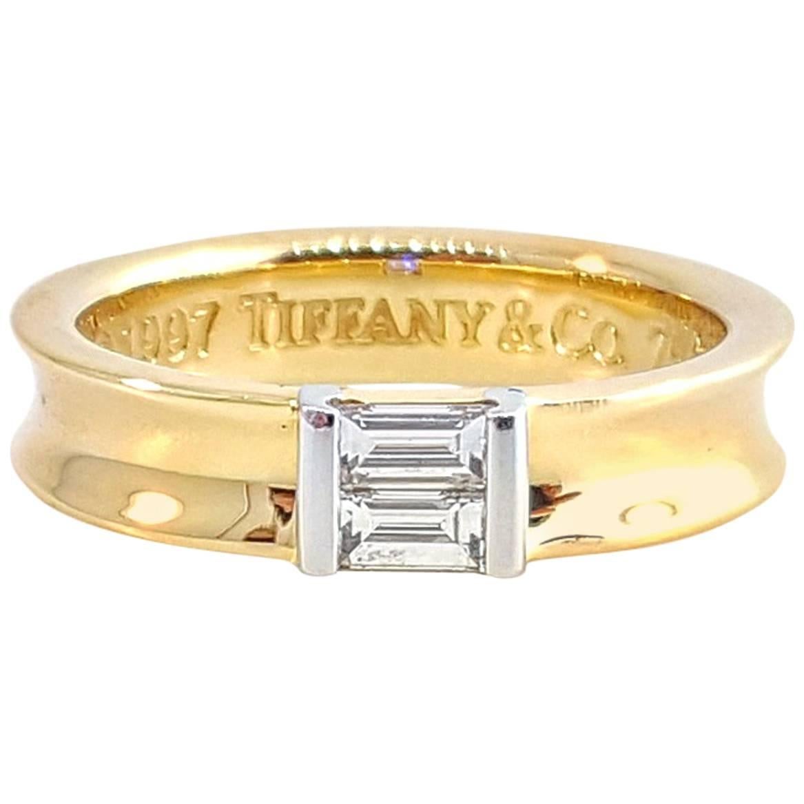 Tiffany & Co. Diamond Gold Ring