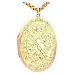 Antikes Gelbgold-Medaillon von George V.