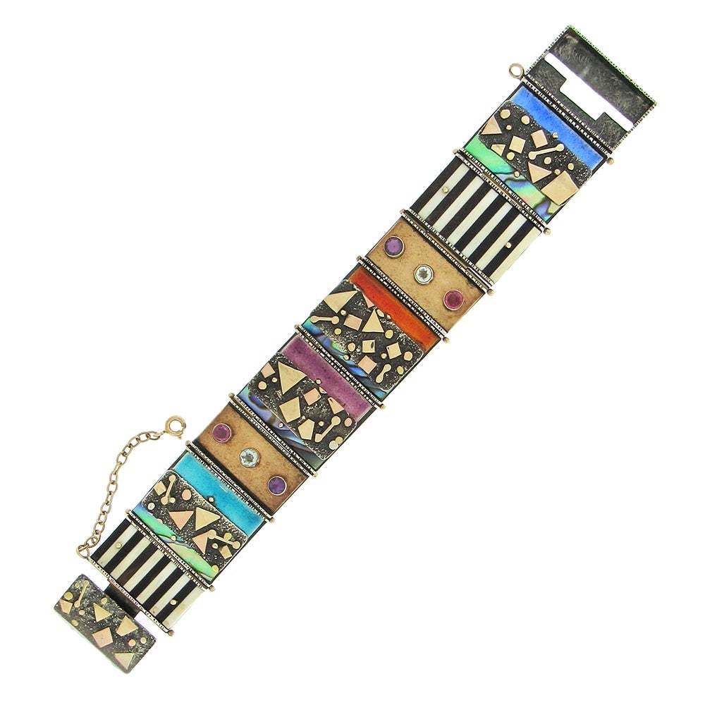 Earl Pardon Collage Bracelet