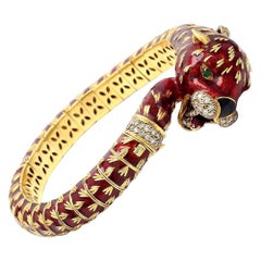 Frascarolo, Panther Head Bracelet