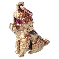 9ct Gold Poodle by Georg Jensen