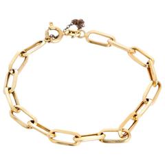 Beautiful Gold Oval Link Bracelet