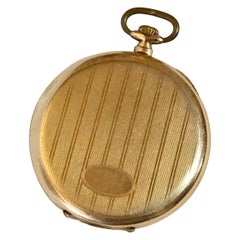 Antique Gold-Plated Cyma Dress Pocket Watch