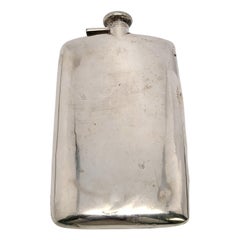 Vintage Blackinton Sterling Silver Large Flask 5/8 Pint