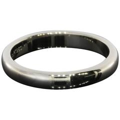 Tiffany 
Co. Platinum Lucida Wedding Band Ring
