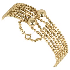 Cartier Bracelet Draperie Decollete en or jaune