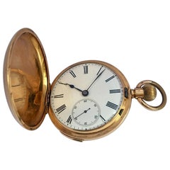 Antique 18 Karat Gold Quarter Repeater Hand Winding Pocket Watch