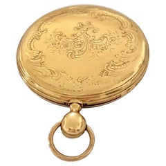 18 Karat Gold Antique Quarter Repeater Pocket Watch