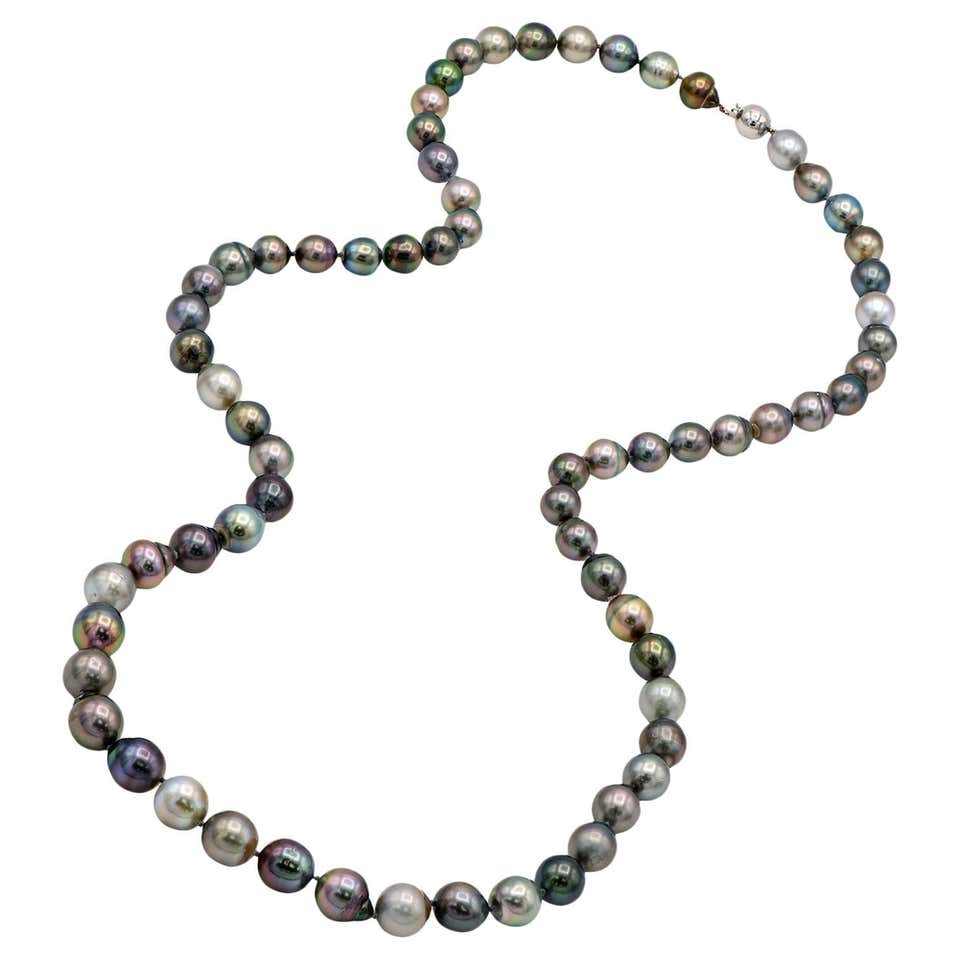 Yoko London Baroque Freshwater Pearl Necklace For Sale at 1stDibs