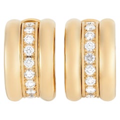 Chopard La Strada 18K Yellow Gold 0.50 Ct Diamond Earrings