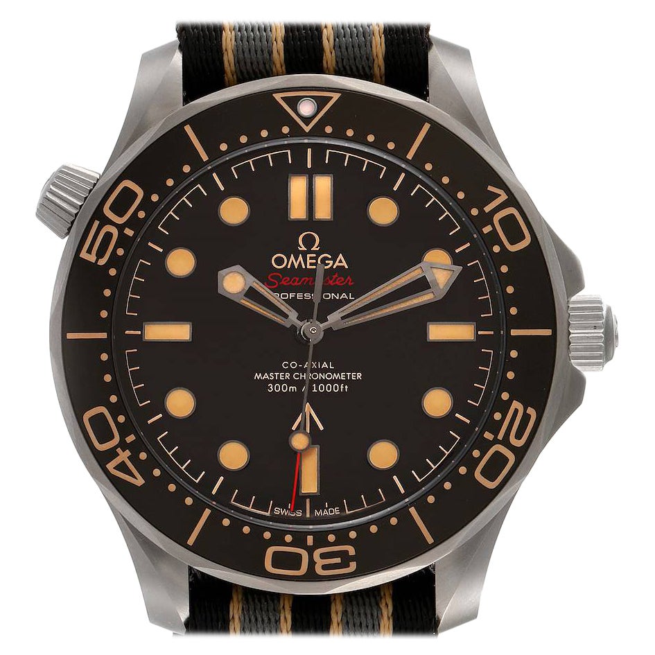 Omega Seamaster 300M 007 Edition Titanium Watch 210.92.42.20.01.001 Unworn For Sale