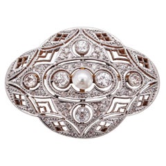 Art Deco 1915 Convertible Necklace 18kt Gold and Platinum with 2.43 Cts Diamonds