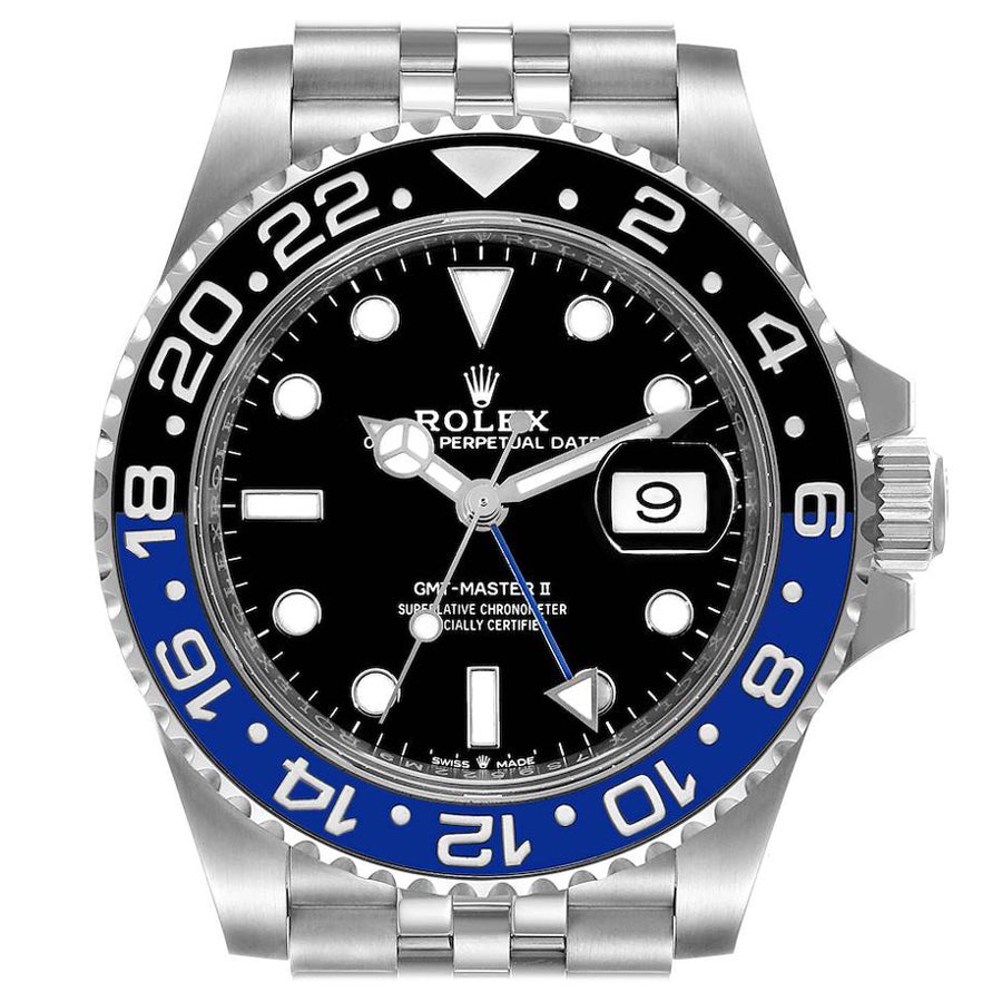 Rolex GMTMaster II Batman Ceramic Steel Jubilee Bracelet 2019 Watch