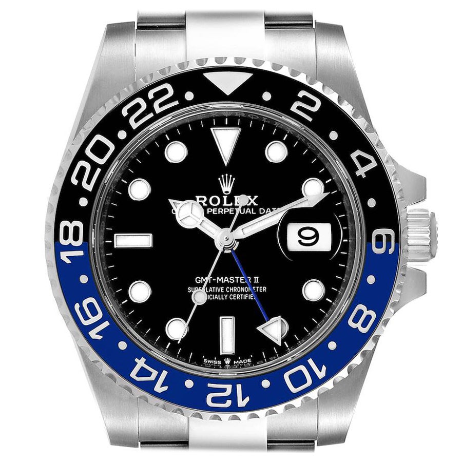 Rolex GMTMaster II Batman Ceramic Steel Jubilee Bracelet 2019 Watch