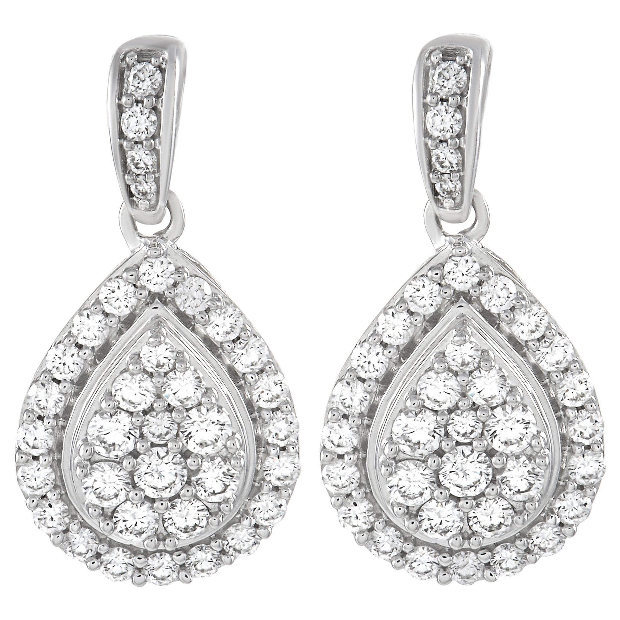 De Cavalier Diamante and Gold Drop earrings 785 main image 1
