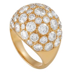 LB Exclusive 18K Yellow Gold 5.00 Ct Diamond Ring