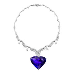 Tanzanite and Diamond Necklace