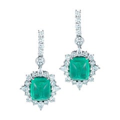 Splendid Emerald Earrings