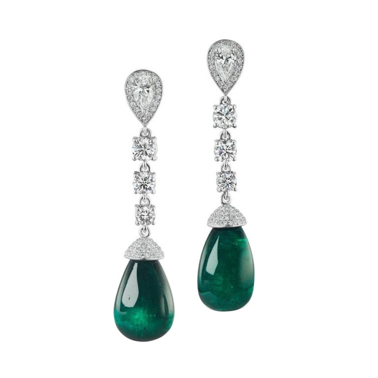 Emerald Alor Earring For Sale