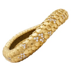 Angela Cummings Retro Bracelet 18k Gold Bangle Jewelry