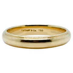Vintage Tiffany & Co. 18k Gold Men's Wedding Band or Ring