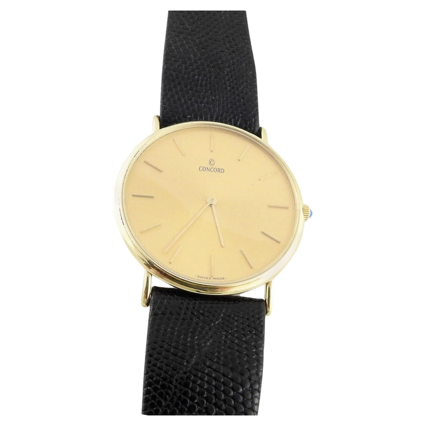 Vintage Concord 14K Yellow Gold Men's Watch Ultra Slim